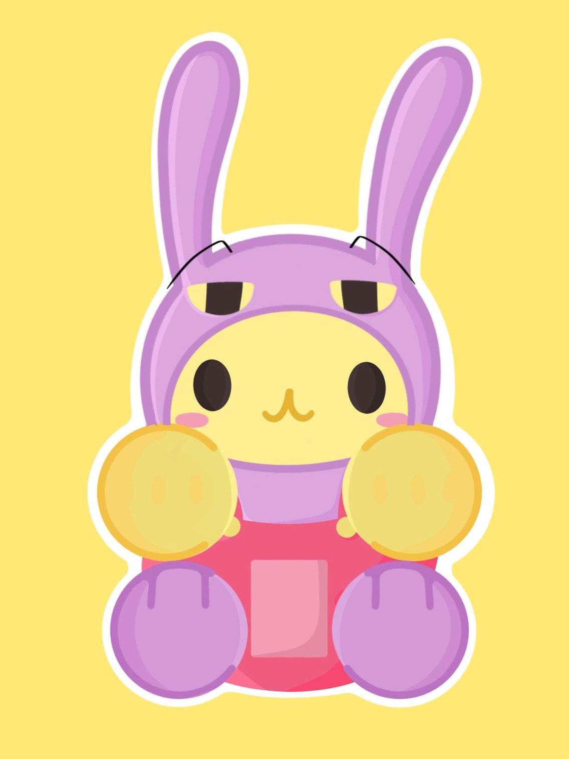 TV Show Character - Purple Rabbit