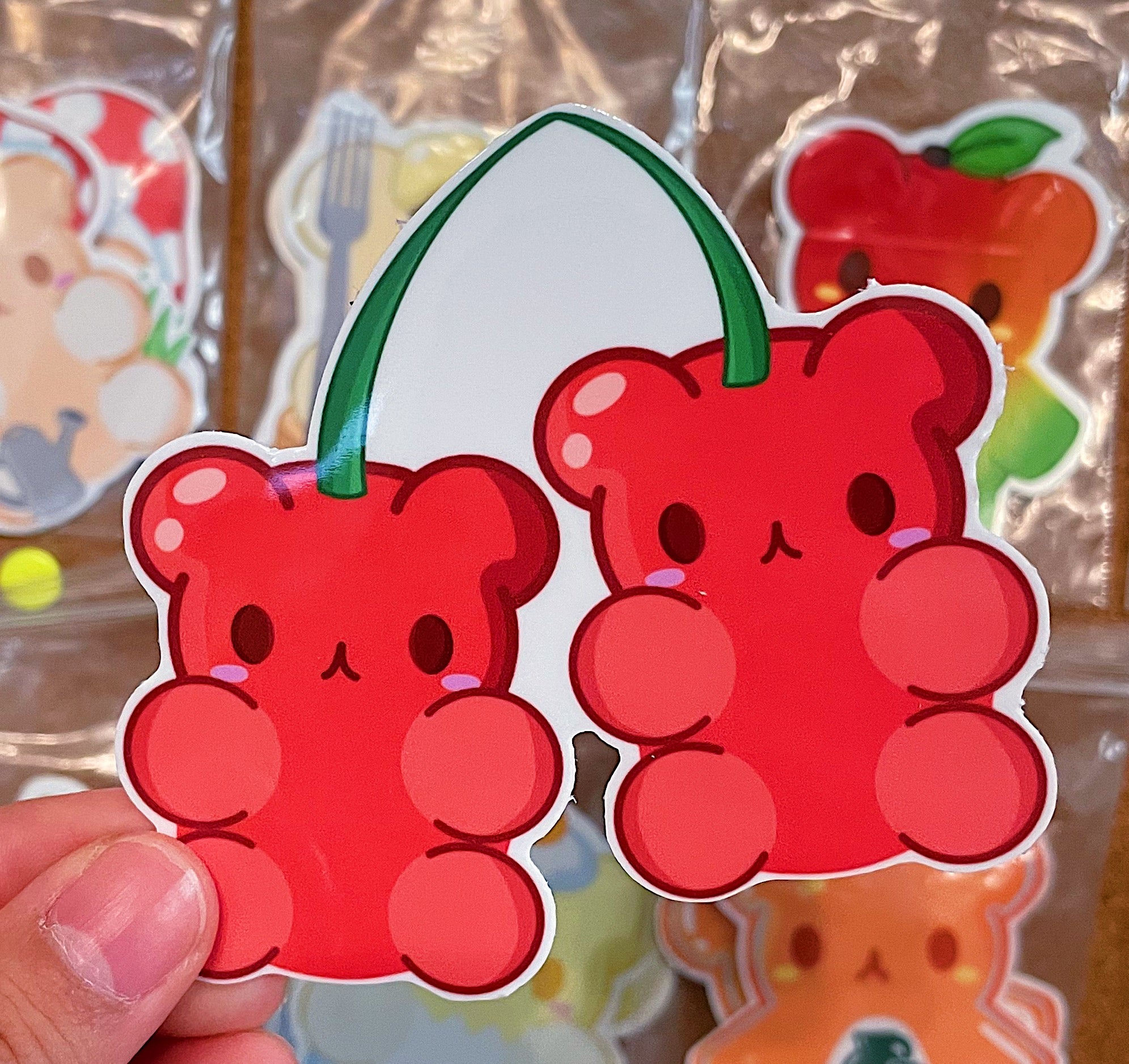 Cherry Gummy Twins: Cereza – Sugarspaceart