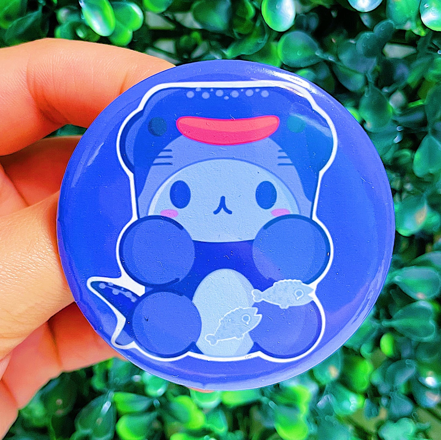 Tsuki the Whale Shark Gummy Button