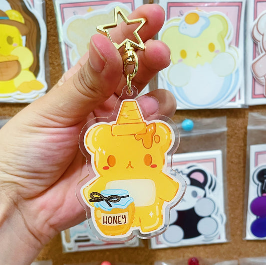 Mega keychain - Honey