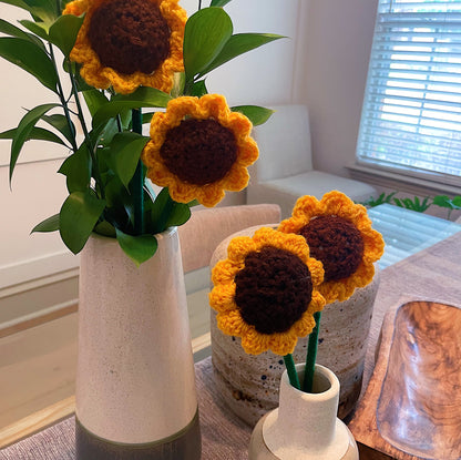 Crochet Flower - Sunflower