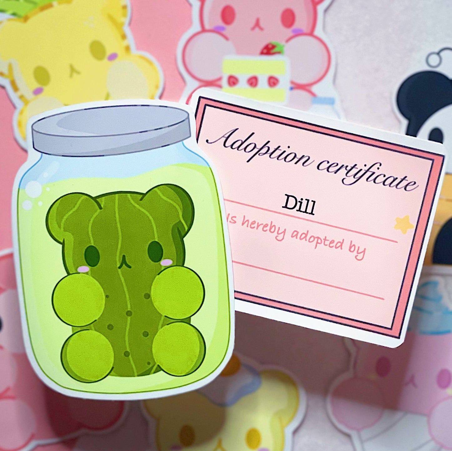 Pickle Gummy Bear - Dill