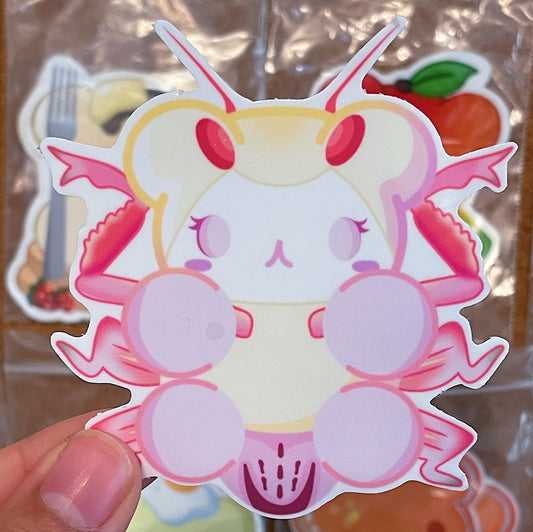 Orchid Mantis Gummy Bear Sticker