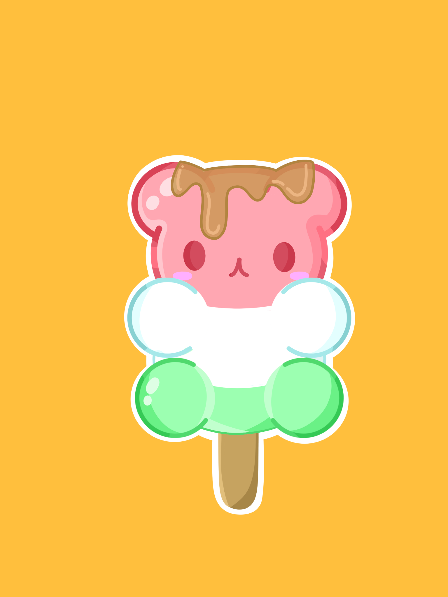 Dango Gummy Bear - Mochi – Sugarspaceart