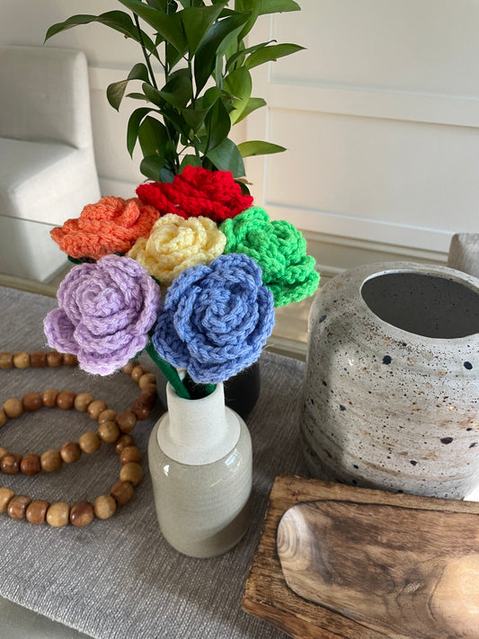 Rainbow Flower Bouquet