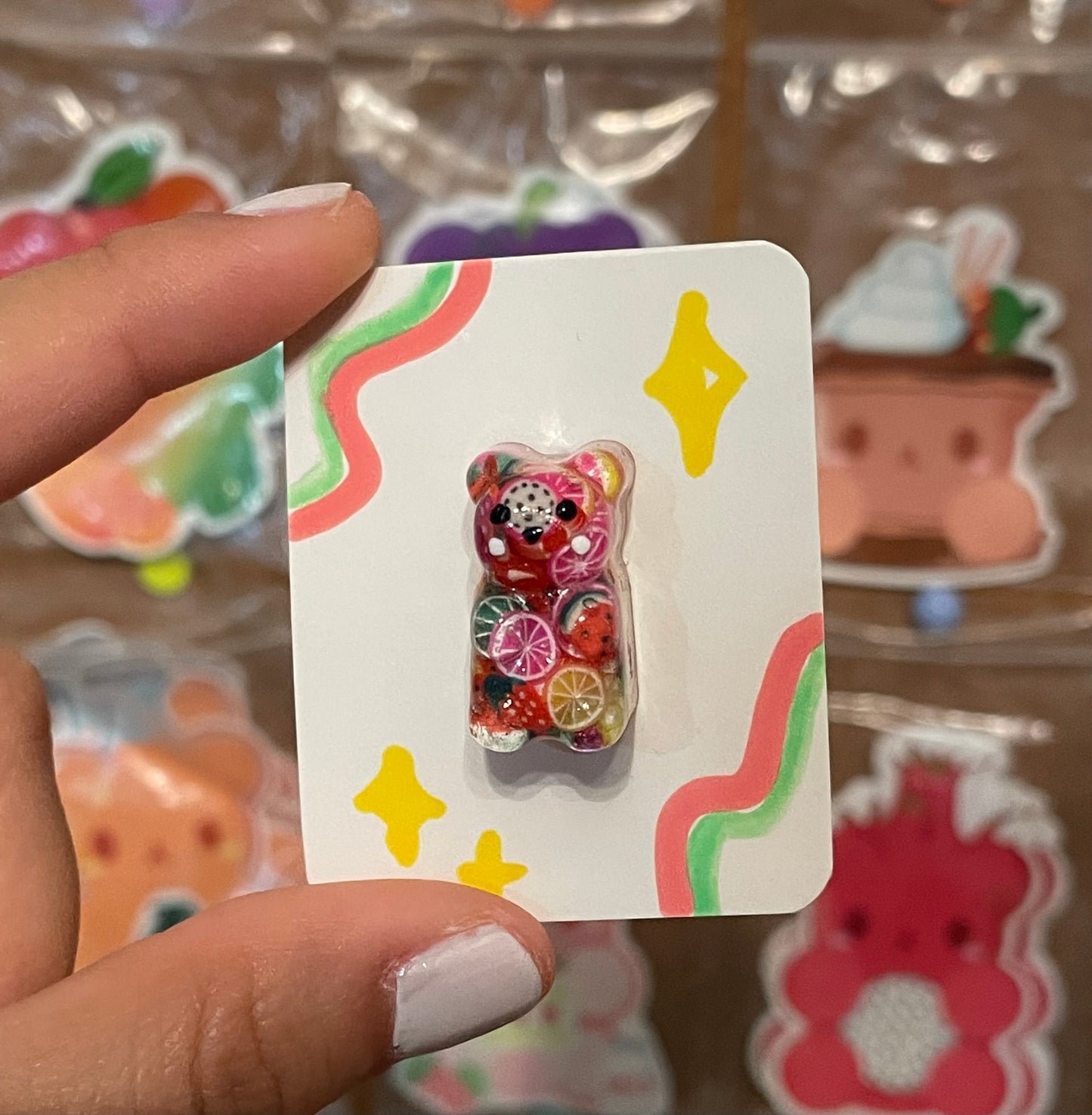 Gummy Bear Pin: Tutti Fruitti