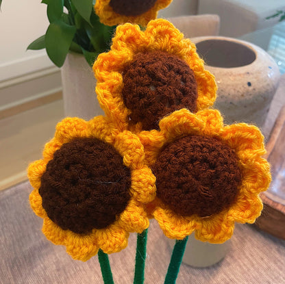 Crochet Flower - Sunflower