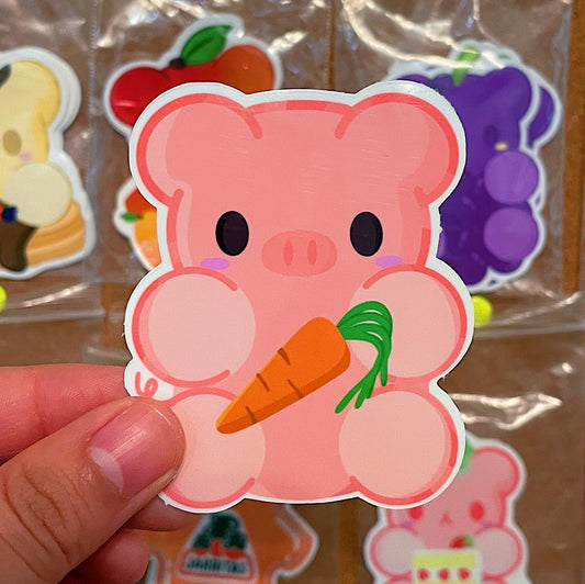 Pig Gummy Bear - Squeaky